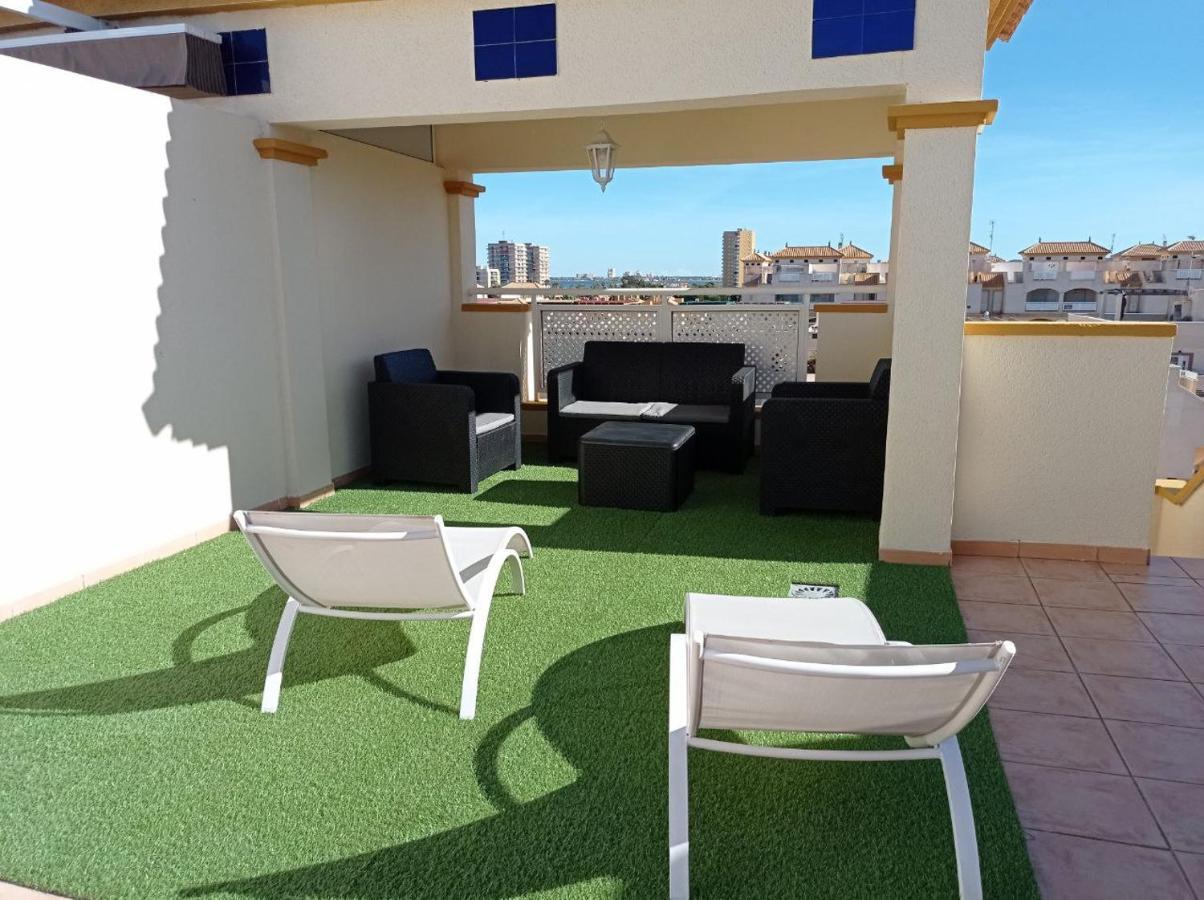 Atico Beach&Golf + Wifi + Garaje Mar de Cristal Exterior foto